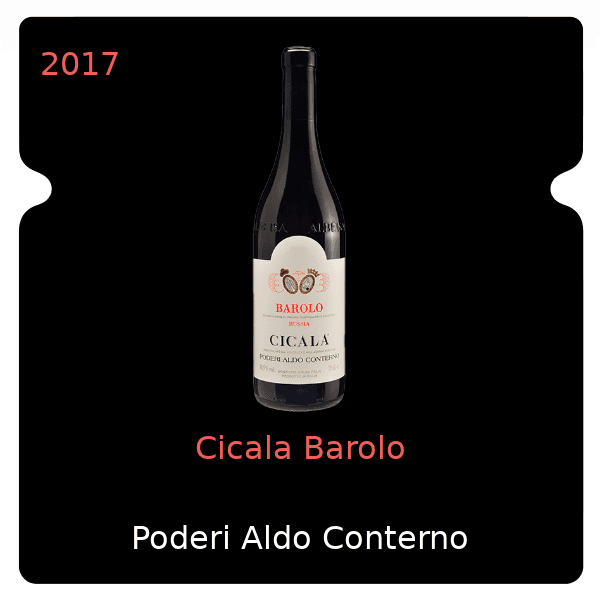 Aldo Conterno Cicala Barolo 2017