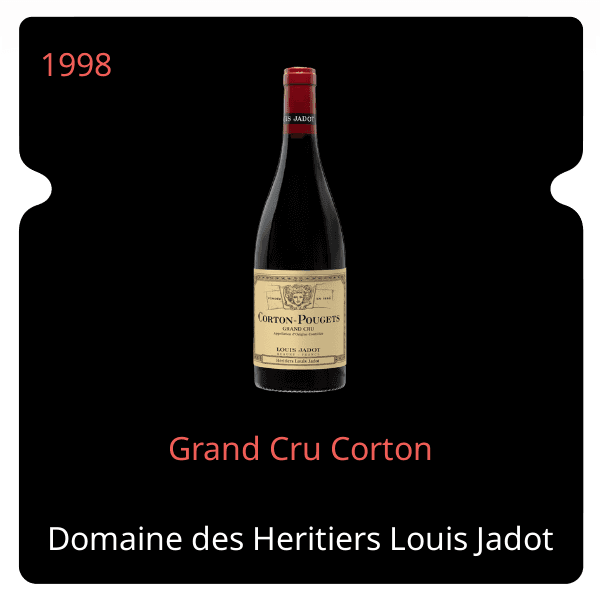 Heritiers Louis Jadot Grand Cru Corton 1998