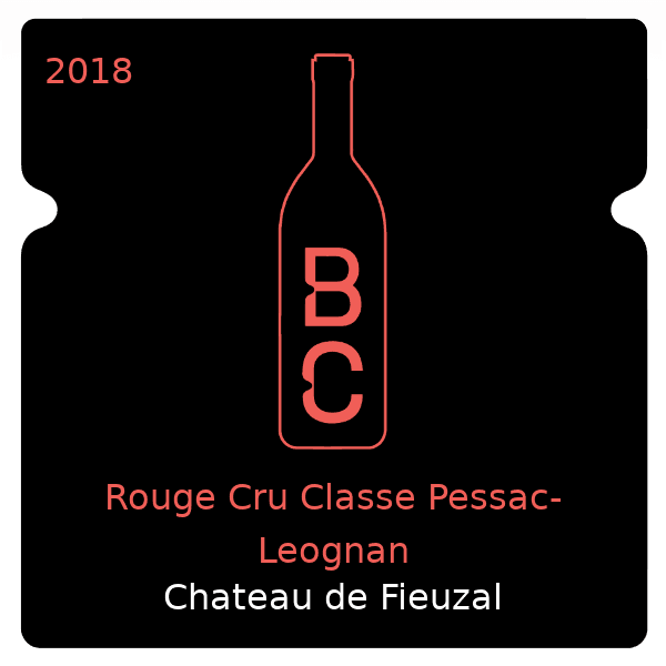 Fieuzal Rouge Cru Classe Pessac-Leognan 2018
