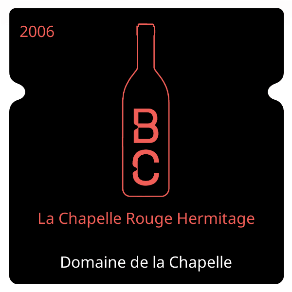 Paul Jaboulet Aine La Chapelle Rouge Hermitage 2006
