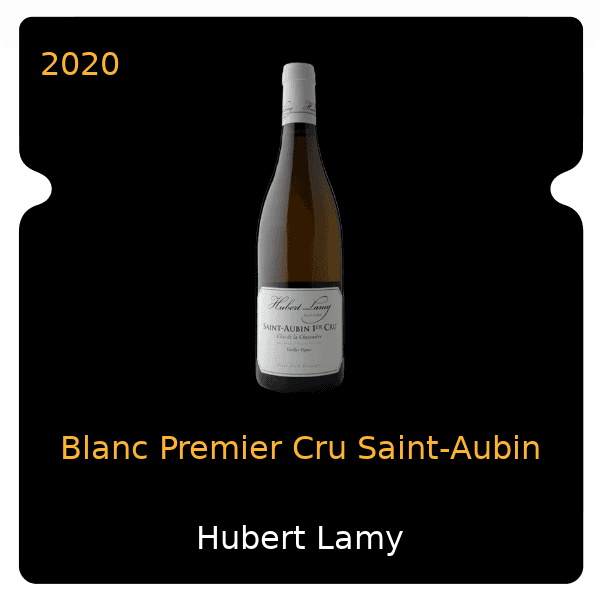 Hubert Lamy Blanc Premier Cru Saint-Aubin 2020