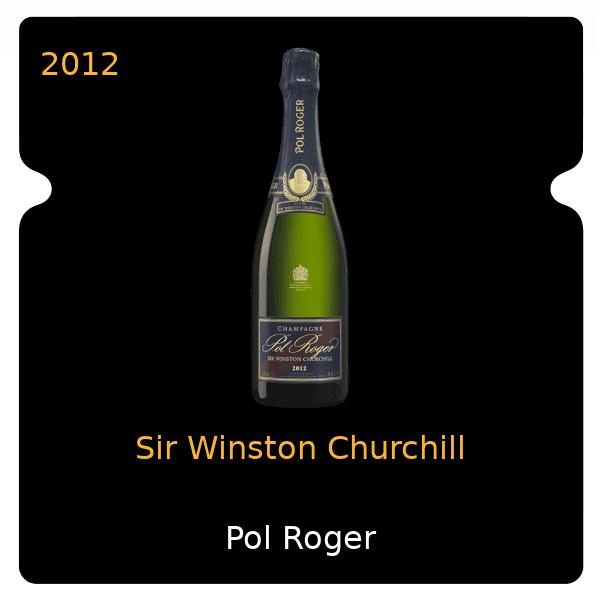 Pol Roger Sir Winston Churchill 2012