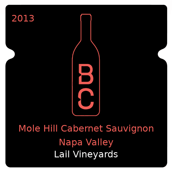 Lail Vineyards Mole Hill Cabernet Sauvignon Napa Valley 2013
