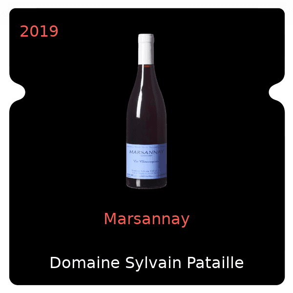 Sylvain Pataille Marsannay 2019