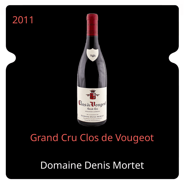 Denis Mortet Grand Cru Clos de Vougeot 2011