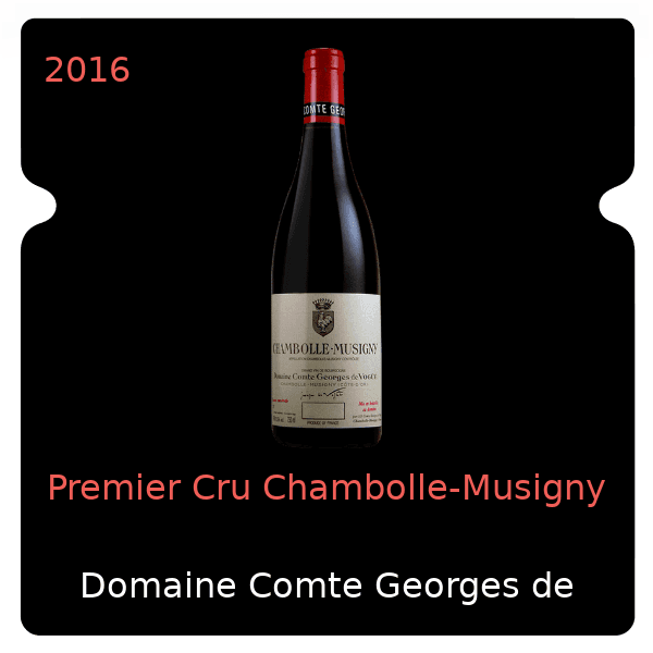 Comte Georges de Vogue Premier Cru Chambolle-Musigny 2016