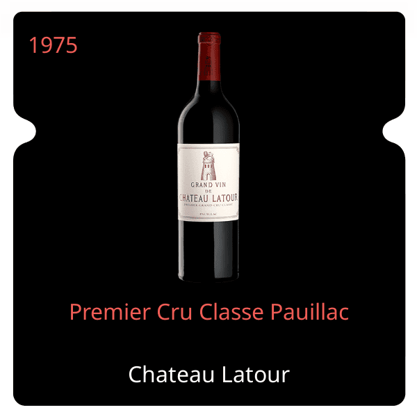 Latour Premier Cru Classe Pauillac 1975
