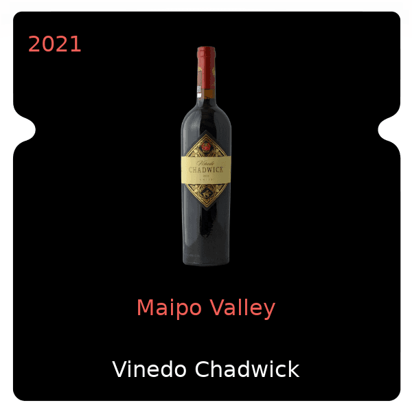 Vinedo Chadwick Maipo Valley 2021