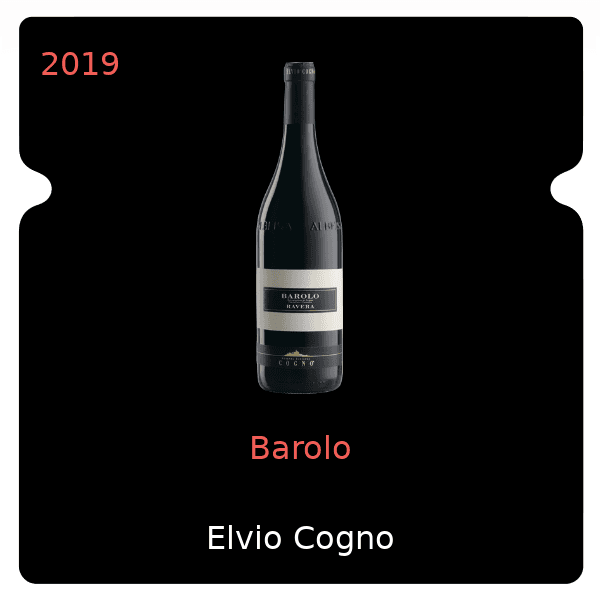 Elvio Cogno Barolo 2019