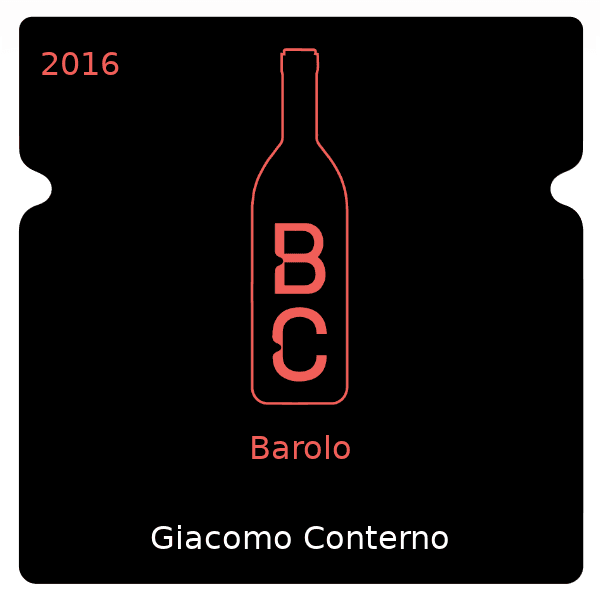 Giacomo Conterno Barolo 2016