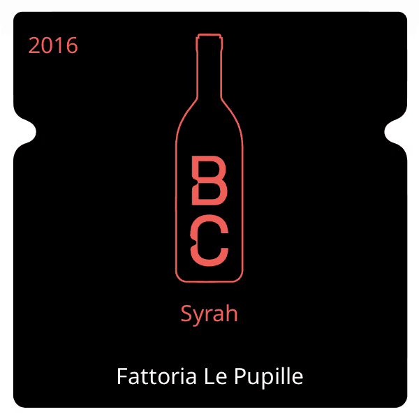 Pupille Syrah 2016