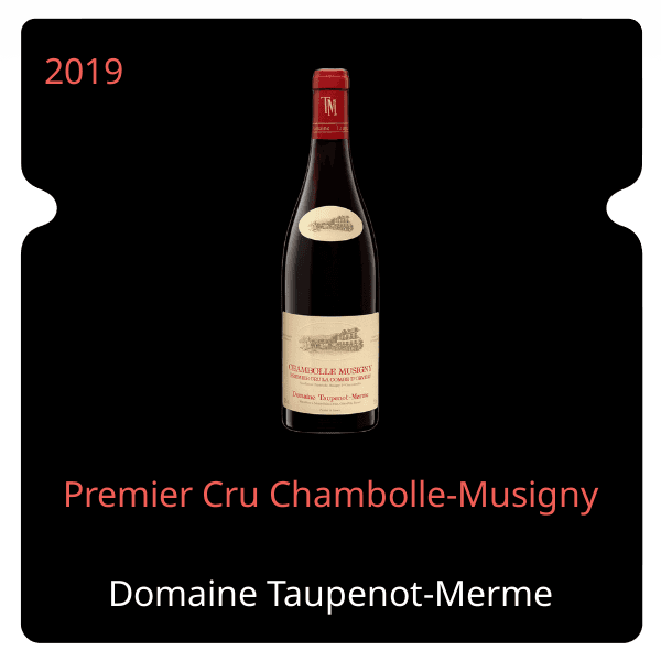Taupenot Merme Premier Cru Chambolle-Musigny 2019