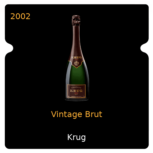 Krug Vintage Brut 2002
