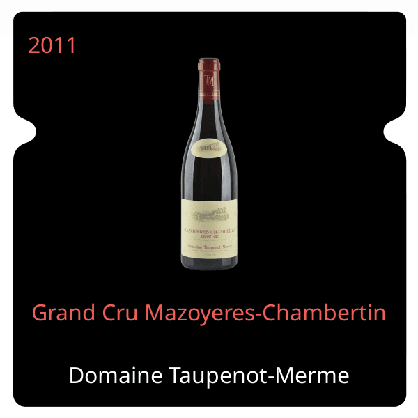 Taupenot Merme Grand Cru Mazoyeres-Chambertin 2011