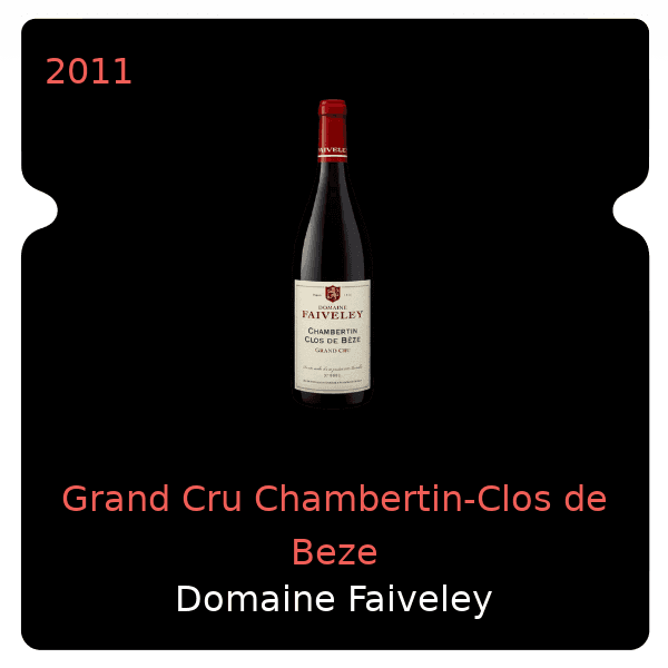 Faiveley Grand Cru Chambertin-Clos de Beze 2011