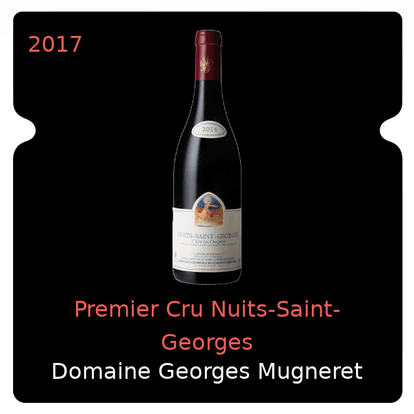Georges Mugneret Gibourg Premier Cru Nuits-Saint-Georges 2017