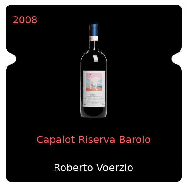 Roberto Voerzio Capalot Riserva Barolo 2008