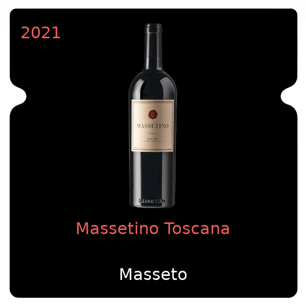 Masseto Massetino Toscana 2021