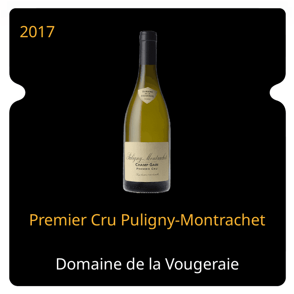 Vougeraie Premier Cru Puligny-Montrachet 2017