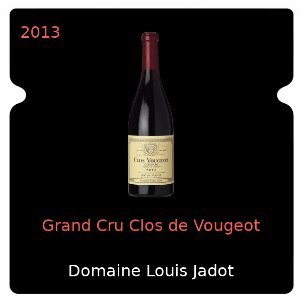 Louis Jadot Grand Cru Clos de Vougeot 2013