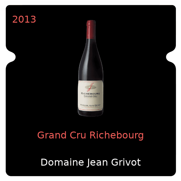 Jean Grivot Grand Cru Richebourg 2013