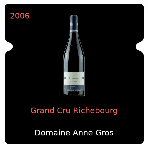 Anne Gros Grand Cru Richebourg 2006
