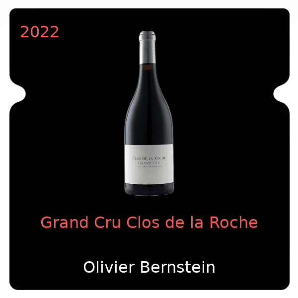 Olivier Bernstein Grand Cru Clos de la Roche 2022