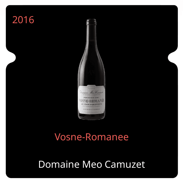 Meo Camuzet Vosne-Romanee 2016