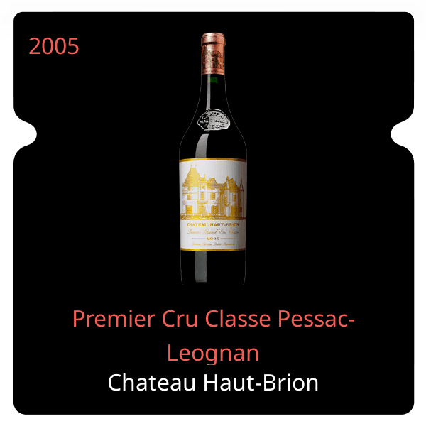 Haut-Brion Premier Cru Classe Pessac-Leognan 2005