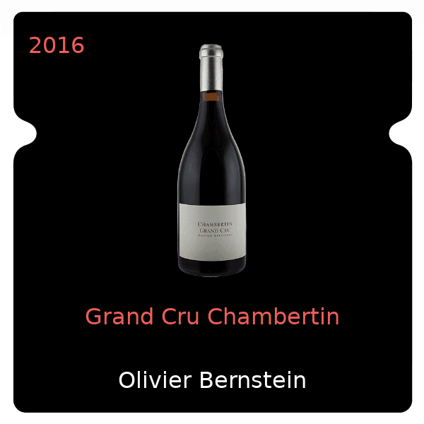 Olivier Bernstein Grand Cru Chambertin 2016
