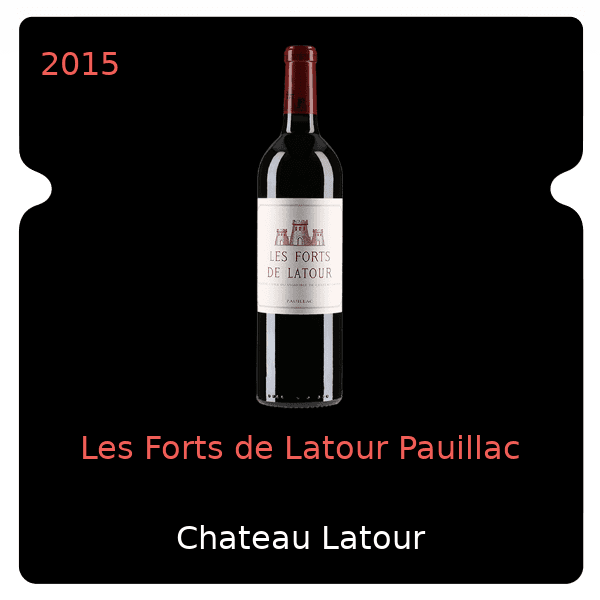 Latour Les Forts de Latour Pauillac 2015