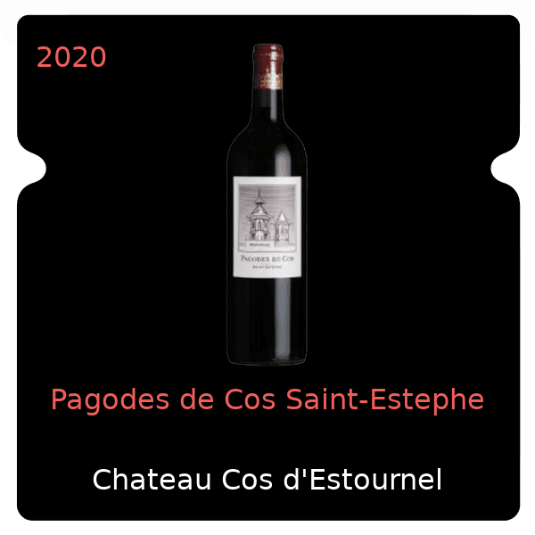 Cos d'Estournel Pagodes de Cos Saint-Estephe 2020