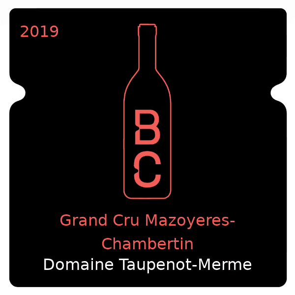 Taupenot Merme Grand Cru Mazoyeres-Chambertin 2019