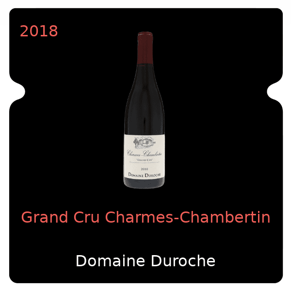 Duroche Grand Cru Charmes-Chambertin 2018
