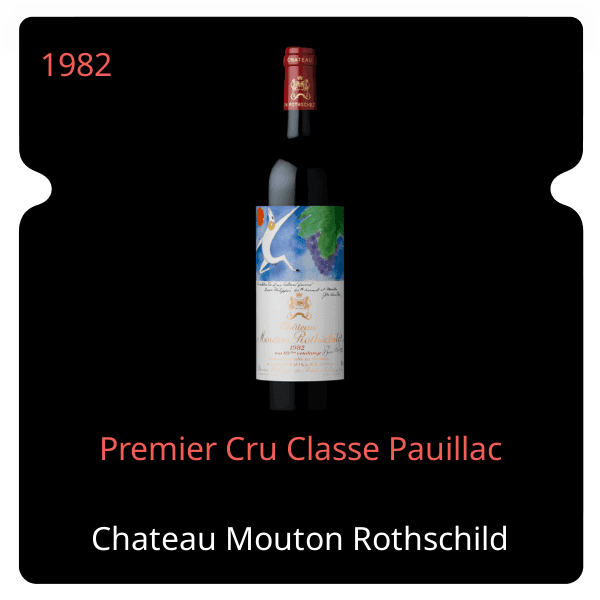 Mouton Rothschild Premier Cru Classe Pauillac 1982
