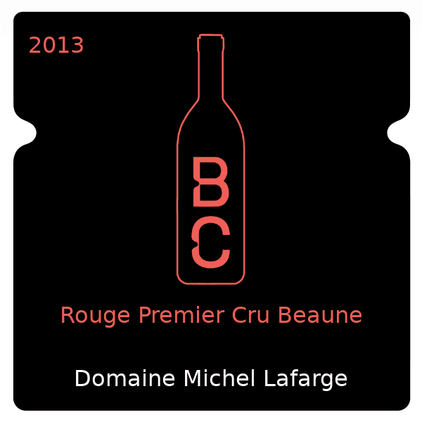 Michel Lafarge Rouge Premier Cru Beaune 2013