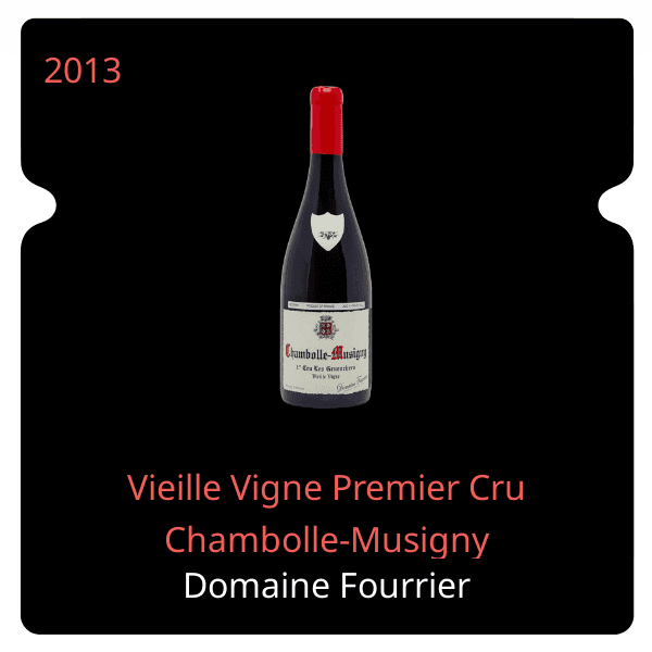Fourrier Vieille Vigne Premier Cru Chambolle-Musigny 2013