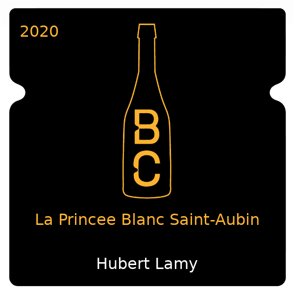 Hubert Lamy La Princee Blanc Saint-Aubin 2020