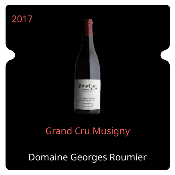 Georges Roumier Grand Cru Musigny 2017
