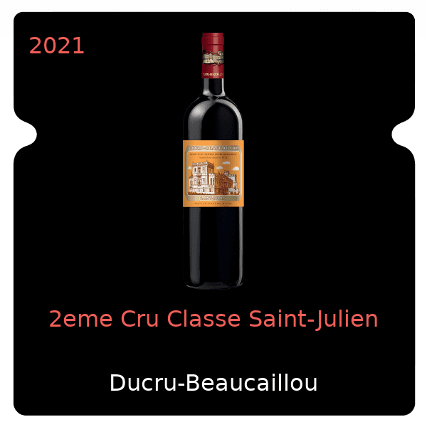 Ducru-Beaucaillou 2eme Cru Classe Saint-Julien 2021
