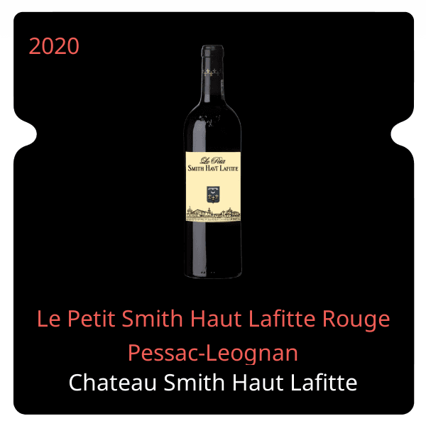 Smith Haut Lafitte Le Petit Smith Haut Lafitte Rouge Pessac-Leognan 2020