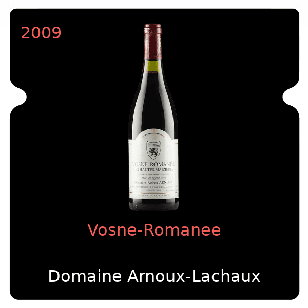 Arnoux-Lachaux Vosne-Romanee 2009
