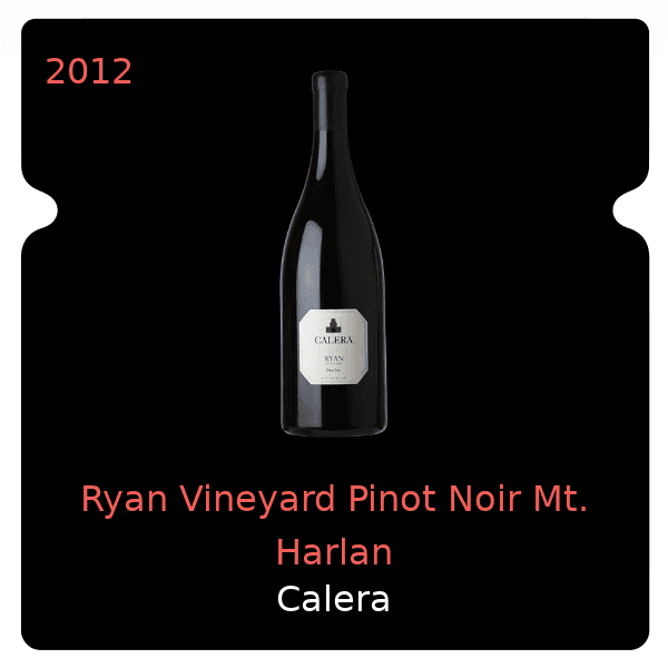 Calera Ryan Vineyard Pinot Noir Mt. Harlan 2012