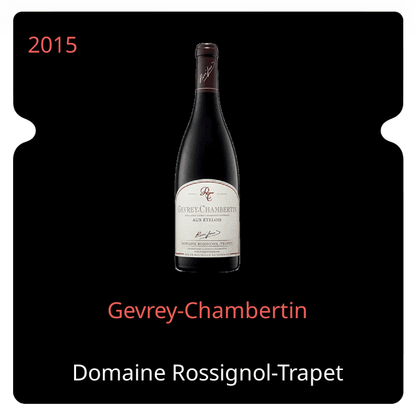 Rossignol-Trapet Gevrey-Chambertin 2015