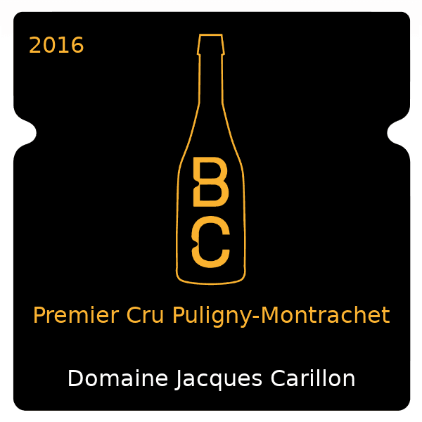 Jacques Carillon Premier Cru Puligny-Montrachet 2016