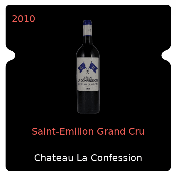 Confession Saint-Emilion Grand Cru 2010