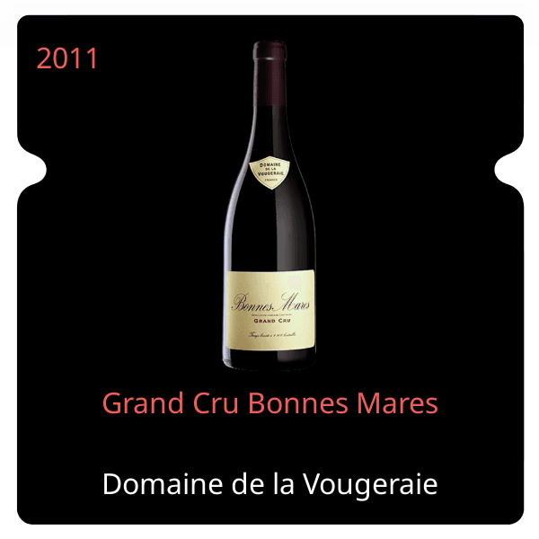 Vougeraie Grand Cru Bonnes Mares 2011