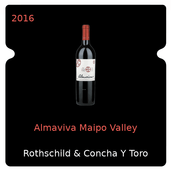 Rothschild & Concha Y Toro Almaviva Maipo Valley 2016