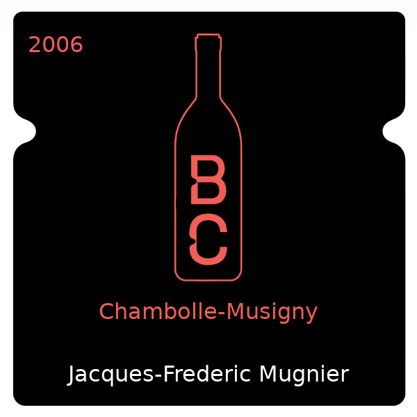 Jacques-Frederic Mugnier Chambolle-Musigny 2006