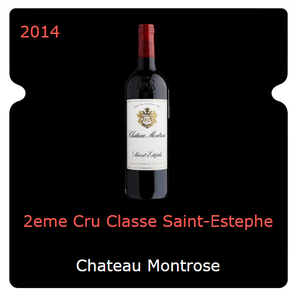 Montrose 2eme Cru Classe Saint-Estephe 2014